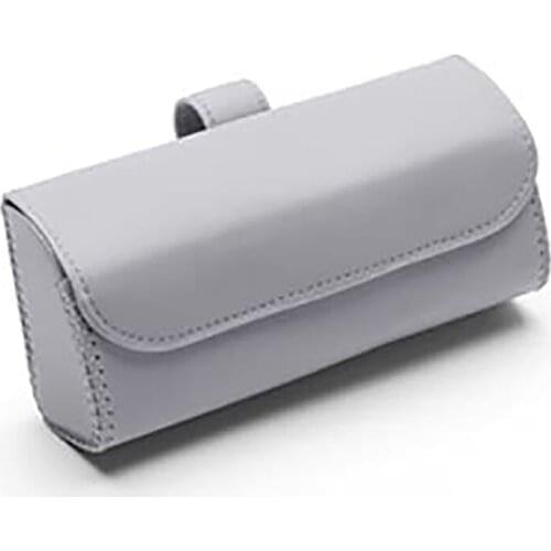 Universal Car Sunglass Holder, Car Sun Visor Eye Glasses Case Holders Leather Sunglasses Clip Storage Accessories