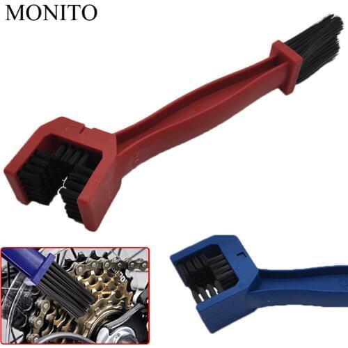 Universal Motorcycle/Bicycle Chain Maintenance Tool Cycling Cleaning Brush For Honda CRF1000L AFRICA TWIN CBF1000 XRV 750 GROM