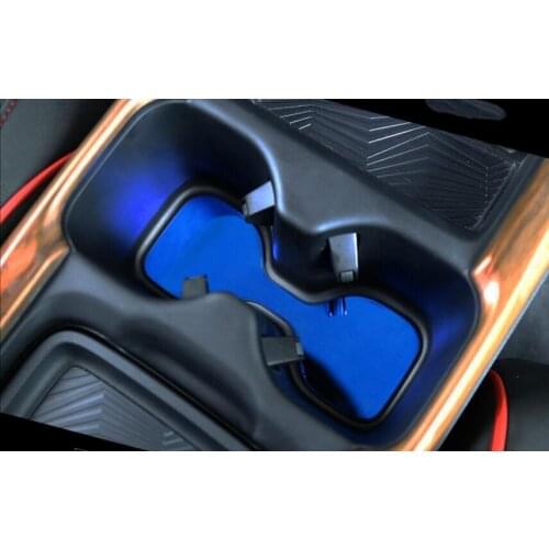 1 Pc Brand New Stainless Steel Inner Water Cup Holder Pad Cover Trim Sticker For Honda CRV 2017 Car Styling Auto Accessories