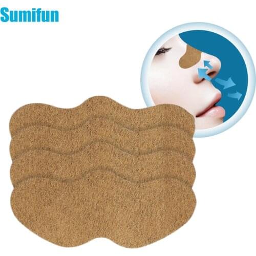 20pcs New Breath Nasal Strips Anti Snoring Stickers Nose Rhinitis Patch Cold Headache Congestion Relief Sneezing Treament