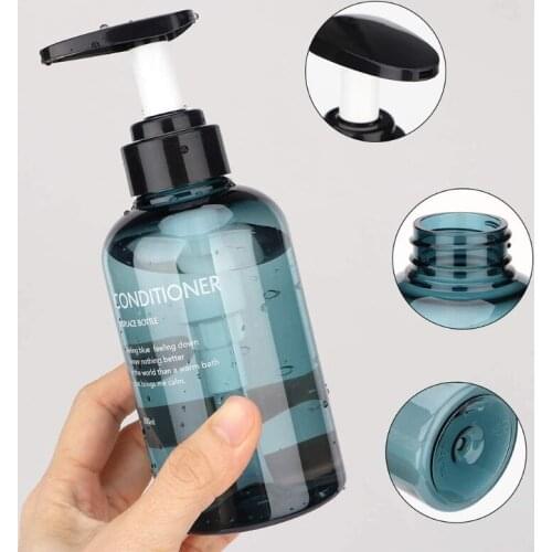 3pcs 300ml Empty Pump Bottle Dispenser Empty Refillable Body Soap Bottles Hot