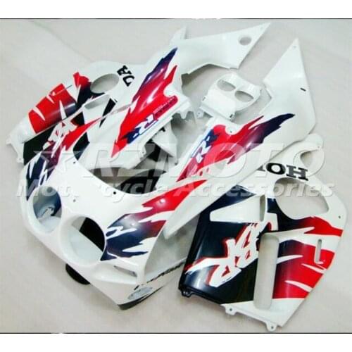 ACE KITS New ABS Injection Fairings Kit Fit For HONDA CBR250R MC19 1988 1989 CBR250 MC19 88 89 White QQ75