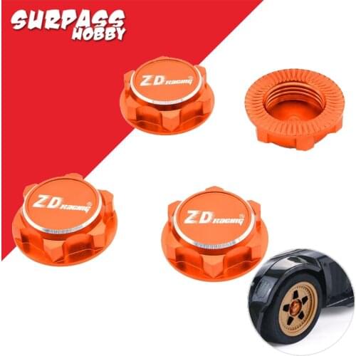 RC Car Aluminum 17mm Hex Wheel Nuts Dustproof for 1/8 1/7 Traxxas X-Maxx Summit E-Revo ARRMA Buggy RC Truck