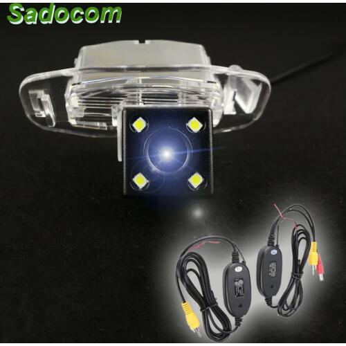 HD Car CCD 4 LED Night Vision Waterproof Reverse Backup Parking rear monitor Rear View Camera For Great wall voleex C30