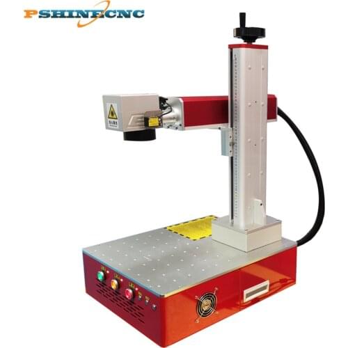 Mopa Fiber Enclosed Laser Marking Machine 20w 30w 60w With JPT M7/IPG/Raycus Laser Source For Stainless Logo Portrait Engraving