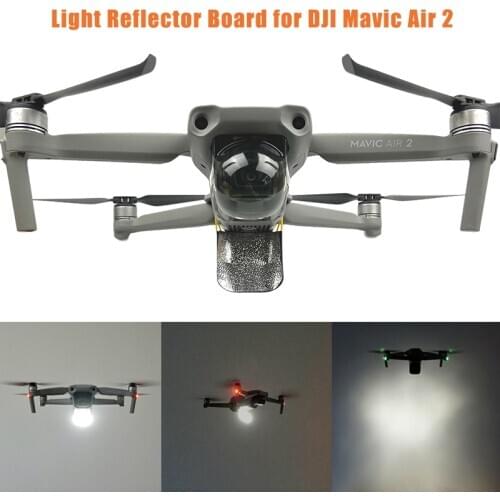 Mavic Air 2 Bottom LED Night Flash Light Reflector Board Forward looking Diffuser Rescue for DJI Mavic Air 2 Drone Accessories