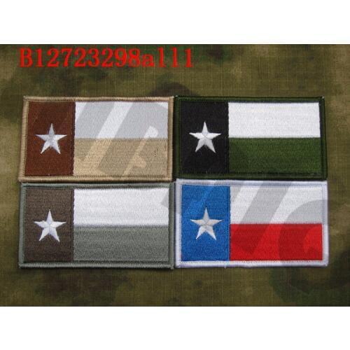 Embroidery patch STATE OF TEXAS FLAG SEAL TEAM Operation Red Wings Lone Survivor