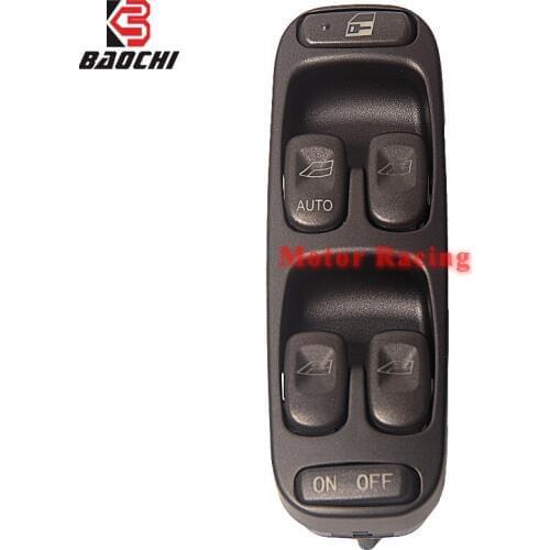 1pc Car Power Windows Switch Control Electric Door Front Lifter Switch 8638452 9472276 for Volvo S70 V70 S70 XC70 1998 1999 2000