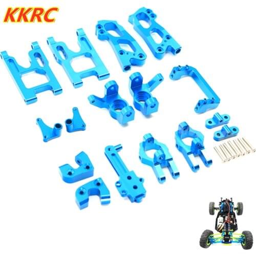 Full Set Wltoys 12428 12423 RC Car Spare Parts Classis/Rear Axle/Arm/Wave Front Box/Gear/Connecter etc
