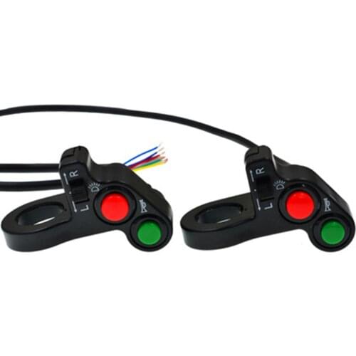 Motorcycle Turn Signal Switch Turn Signal Light Horn Switch Button Moto Multifunctional Headlight Horn Turn Signal Switch Hot