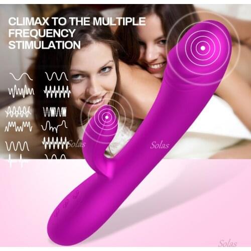 Vibrator Simulation Dildo Female Masturbation Device G-Spot Massage Rechargeable Genital Massage Device Sex Toys Adult Products