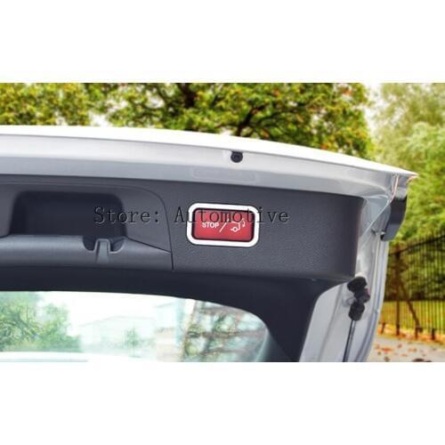Top Quality Tail Door Button Cover Trim Car Sticker For Mercedes Benz GLA GLC GLK CLS MLGL GLE Accessories