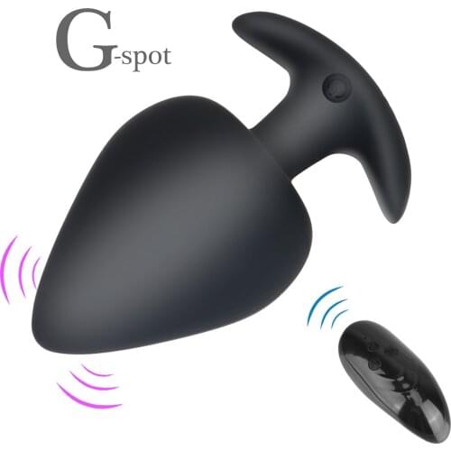 10 Frequency Butt Plug Wireless Remote Dildo Anal Vibrator Anal Plug Male Prostate Massage Sex Toy For Men Woman G spot Vibrator