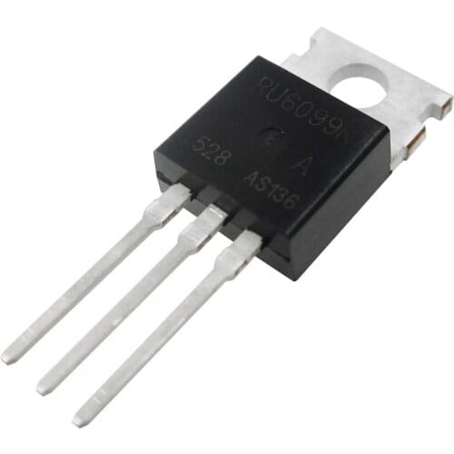 10pcs RU6099R RU6099 mos tube 120A 60V TO-220