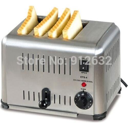 4 piece Bread toaster, 4 piece Bread baking machine, electric Bread toaster, electric conveyor toaster