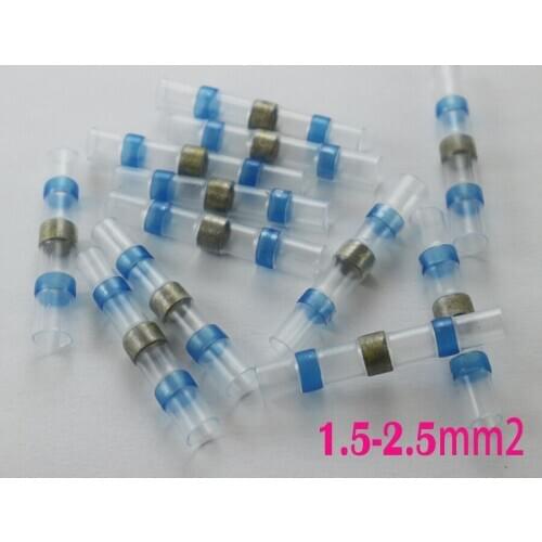 40PCS AWG16-14 Waterproof Solder Seal Heat Shrink Butt Connectors Soldering Sleeve Wire Cable Connectors Terminals Electrical