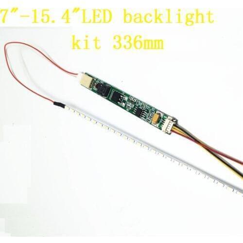 5set=14.9$ 10set=28.7 10"11"12"13"14"15"15 inch laptop LCD screen upgrade to LED backlight kit 336mm Brightness adjustable