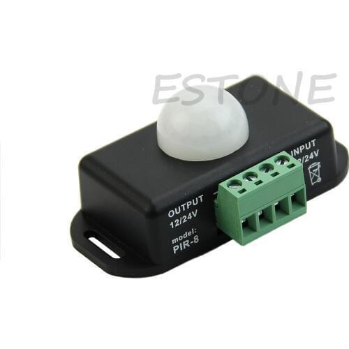 Automatique DC 12V-24V Infrarouge PIR Motion Sensor Switch Pour la lumière LED 87HE