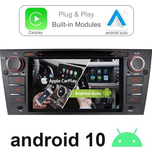 A-Sure CarPlay 2 Din Multimedia Android 10 Car Radio Stereo DVD BT SWC WIFI GPS Navigation For BMW E90 E91 E92 E93 318 320d