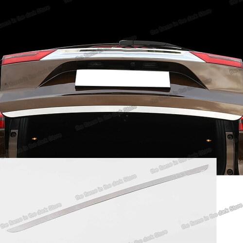 Lsrtw2017 Car Trunk Tailgate Rear Bumper Trims for Geely Boyue Atlas Emgrand 2016 2017 2018 2019 2020 Stainless Steel