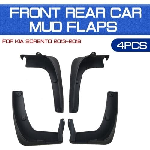 For KIA SORENTO 2013 2014 2015 2016 2017 2018 Car Front Rear Car Mudguards Fender Flare Mud Guard Flap Anti Splash Mudflap