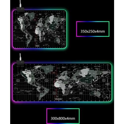 RGB Mouse Pad Gaming Mouse Pad Computer Large Mousepad Backlit XXL Mouse Pads LED Gamer Mause Carpet 900x400 Desk Mat for Game