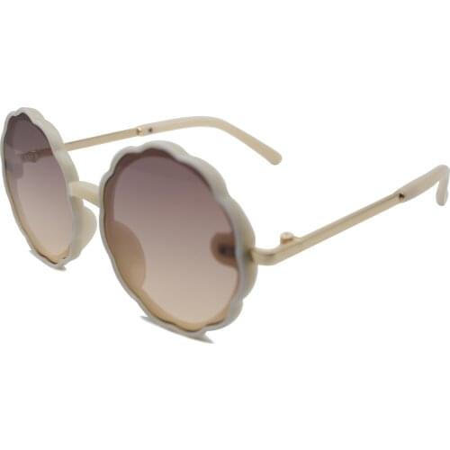 Kids Children Eyewear Sunglasses Light Flower Fashion Small Round Trendy UV400 Sun Shades Sunglasses