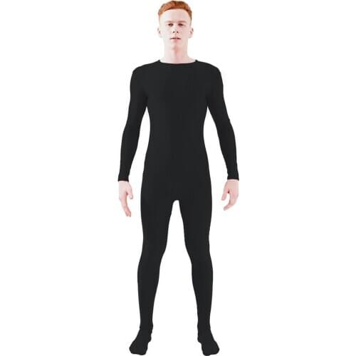 Ensnovo Adult Spandex Stretch One Piece Unitard Full Bodysuit Costume