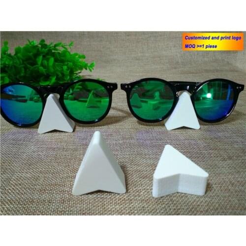 Customized Cones Acrylic Sunglasse Stand Eyeglasses Display Organizer Jewelry Holder Glasses Showcase Props