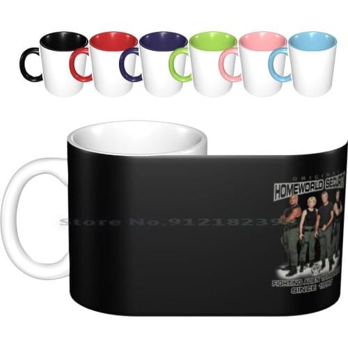 Stargate Sgi Ceramic Mugs Coffee Cups Milk Tea Mug Sgi Stargate Atlantis Sci Fi Stargate Tealc Scifi Geek Jack Space Universe