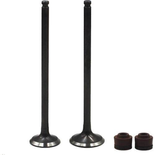 Motorcycle Intake Exhaust Valve Stem Kit for Yamaha FZR400RR 3TJ 1990-1994 FZ400 4YR 1997-1998 FZR400 FZR FZ 400 RR