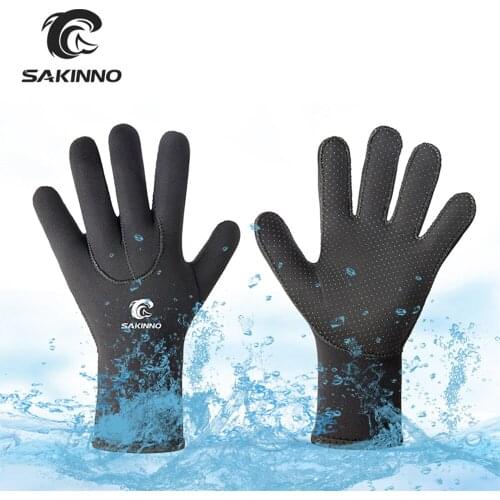 3MM Neoprene Diving Gloves Men And Women Non-Slip Cold-Proof Diving Gloves Snorkeling Diving Gloves Underwater Hunting Gloves