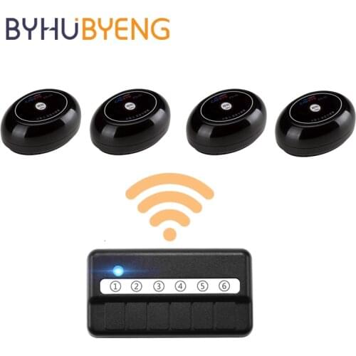 BYHUBYENG Office Call Wireless Carillon Sans Fil Communicatie Apparatuur Customer Contact Dealer Button Kantoor Knop Bel