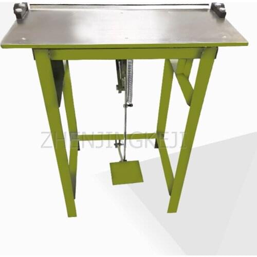 Pneumatic 20 Inch Manual Pedal Fully automatic Folding Machine Photo Album Genuine Leather Folding Machine Wallet Crease