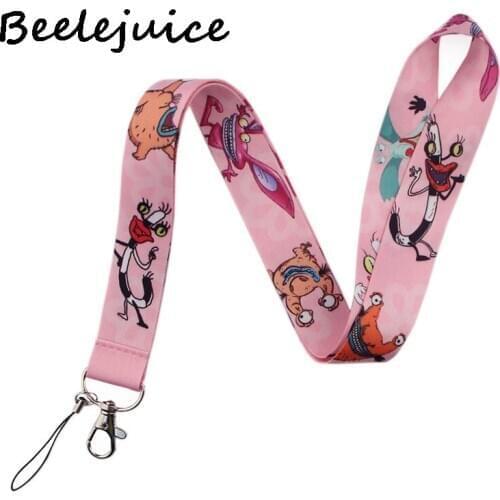 Real Monsters Neck Strap Lanyard keychain Mobile Phone Strap ID Badge Holder Rope Key Chain Keyrings Accessories webbings ribbon