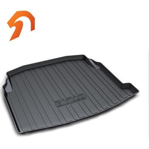 Rubber Rear Trunk Cover Cargo Liner Trunk Tray Floor Mats For MERCEDES E-CLASS W213 E200 E300 E320 4MATIC 2016 Carpet Liner Mats