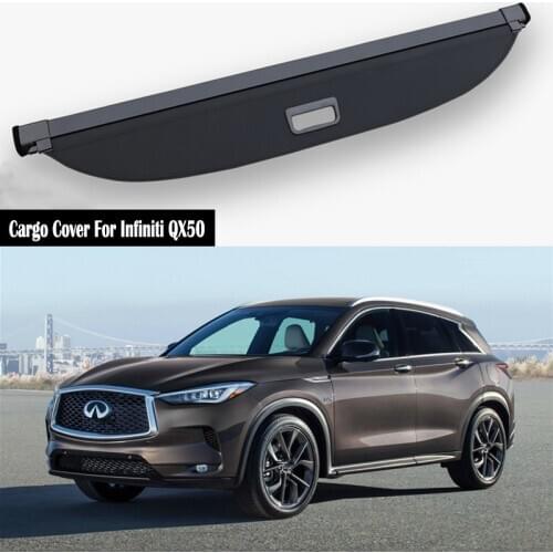 Rear Cargo Cover For Infiniti QX50 2018 2019 2020 2021 privacy Trunk Screen Security Shield shade Auto Accessories