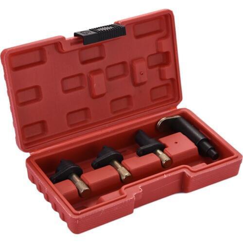 4PCS Petrol Engine Timing Cam Crank Locking Tool Set For VW Polo Fox SKODA Fabia SEAT Ibiza Cordoba 1.2L 2 & 3 Cylinder Engine