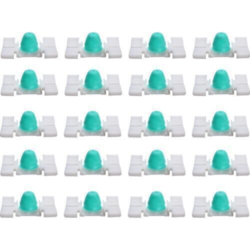 Car Accessories 20pcs/set Car Exterior Door Fender Moulding Trim Clip For BMW E36 E46 323 325 328 330