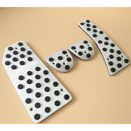 DEE Car Accessories For Honda Civic 2008 Fuel Brake Foot Rest Manual pedals Plate Non slip Accelerator brake MT pedal Pads Cover