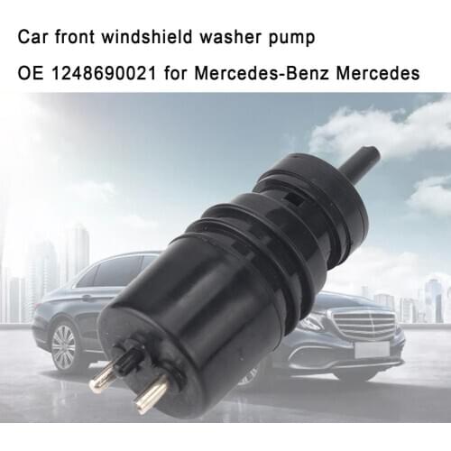 Car Front Windshield Washer Pump For Mercedes-Benz W201 W123 190E 190D 200 230 280E 300D 280CE 300T 450 SLC 500 SL 1298690021