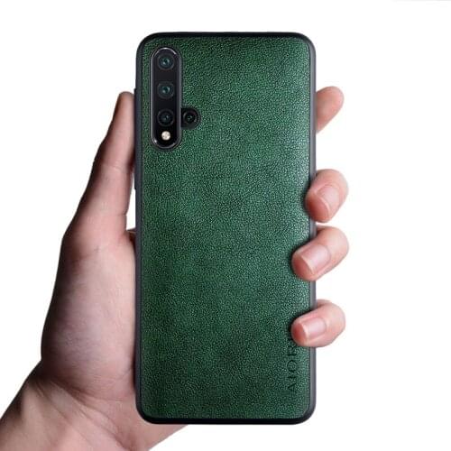 Case for Huawei nova 5 Pro PU leather funda coque capa Business Style case cover for Huawei nova 5 Pro