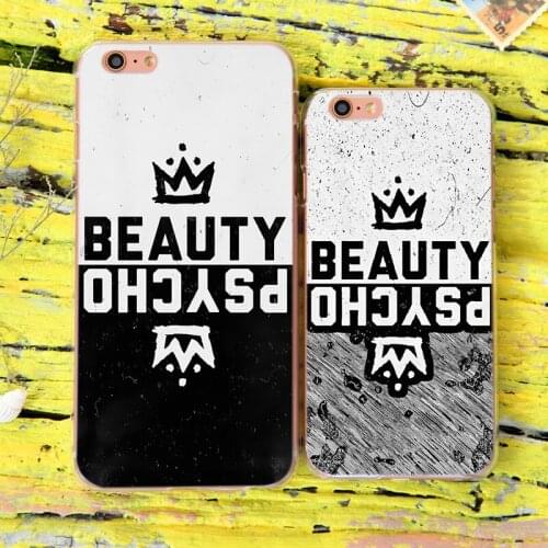 BEAUTY And PSYCHO Simple Stylish Design Soft Phone Case For Iphone 12 Mini 11 Pro Max XS X XR SE 2020 6 7 8 Plus 5S 6S Shell