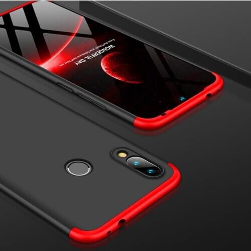 Redmi Note 7 Pro Note7 Case Colored 360 Degree Full Cover Shockproof Matte Phone Case for Xiaomi Redmi 7 7A Redmi7 + Glass Film