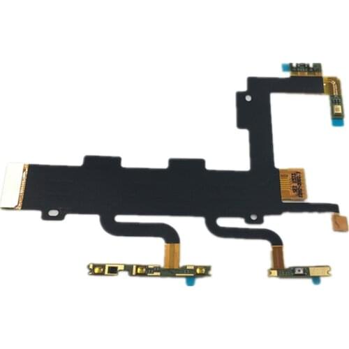 RTBESTOYZ For Sony xperia C3 S55T S55U D2502 D2533 Power Flex Cable Original Power ON and OF Switch Button Flex Cable
