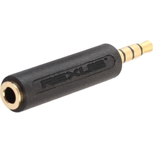 HOT SALE High quality Rubber Earphone Adapter convert OMTP to CTIA or CTIA to OMTP 3.5mm