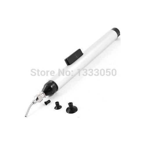Hot selling Aluminium Shell Solder Remover Desolder Pump Sucker Tool Silver Tone