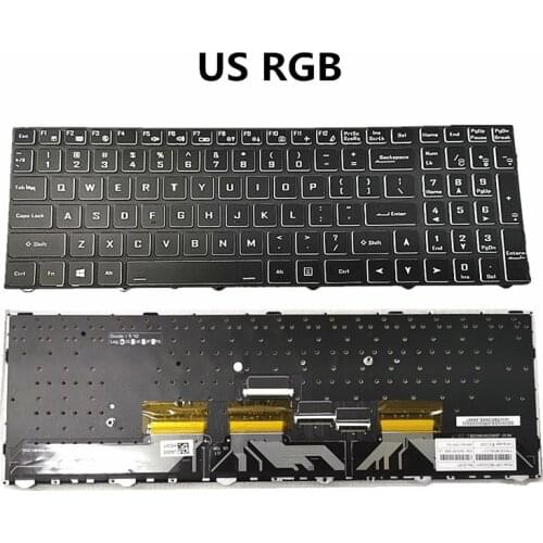 New original Laptop/Notebook US Backlight Keyboard for Clevo NH58 NH58AC X7200 19430061D5M