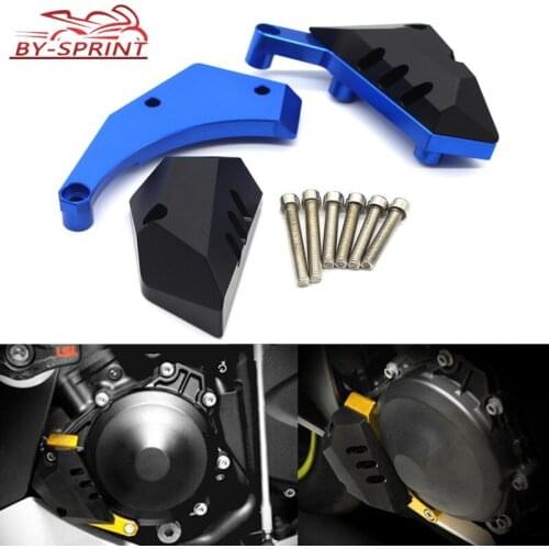Motorcycle CNC Engine Case Slider Crash Engine Anti-Fall Block Protector For YAMAHA YZFR1 yzf-r1 2009-2015 MT-10 MT10 2016-2017