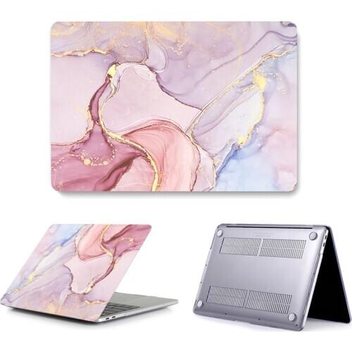 Marble Laptop Case Cover For Macbook Air Pro 11 12 13 15 16 2020 Laptop Sleeve For Mac book Pro 13 inch A2289 A2251 Case